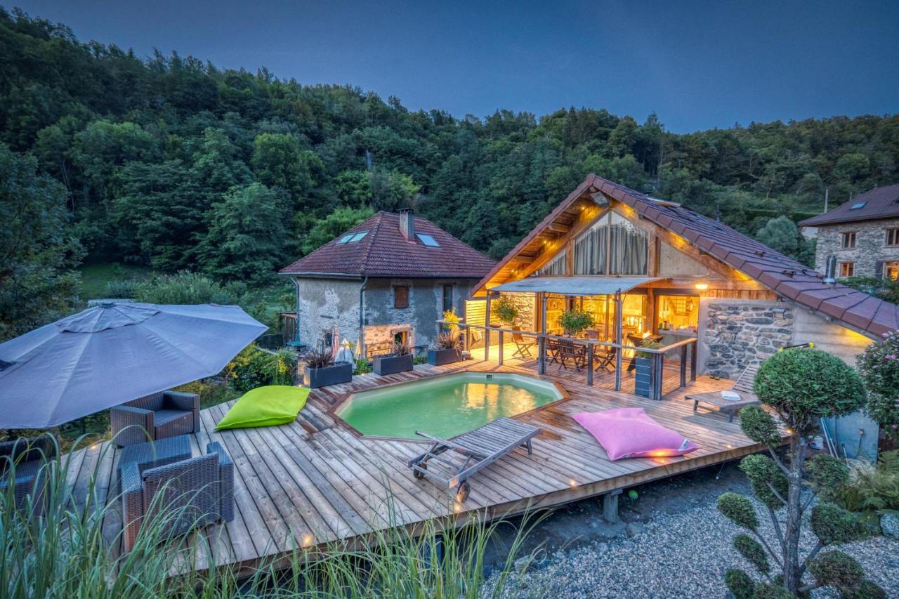 Le Chalet Des Eaux - Thermes - Ski Revel  Bagian luar foto